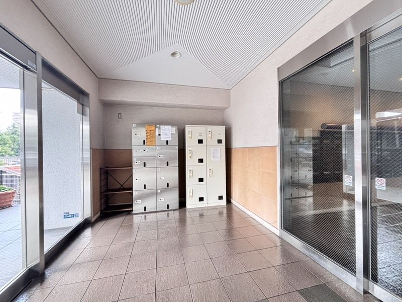 拡大写真:パークマンション水前寺公園 1階111の玄関