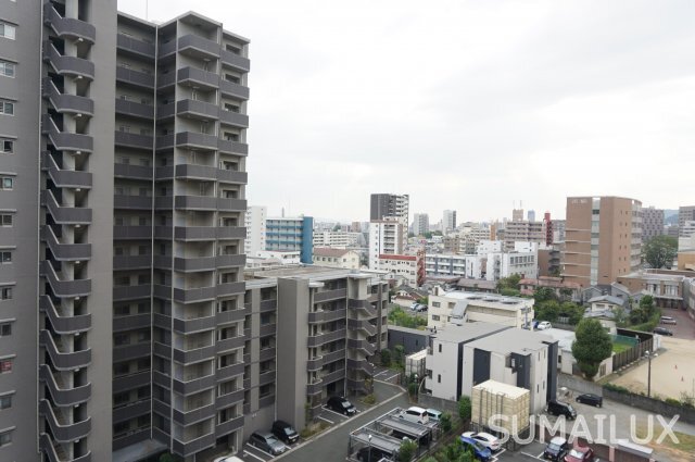 拡大写真:熊本市中央区九品寺2丁目 7階702の展望