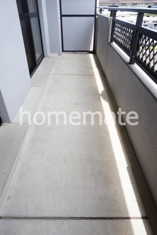 拡大写真:熊本市南区近見8丁目 3階302のバルコニー