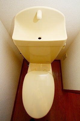 拡大写真:プレジデンシャル白山 3階301のトイレもきれいです