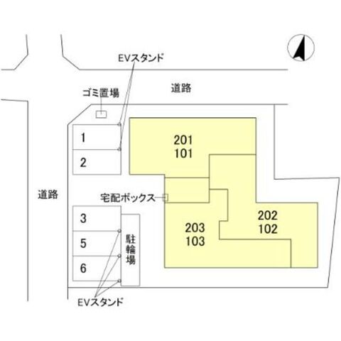 拡大写真:枚方市枚方上之町 1階101の外観