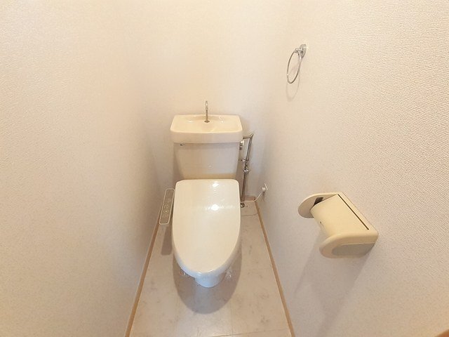 拡大写真:ヒューマンプレイス 3階302のゆったりとした空間のトイレです