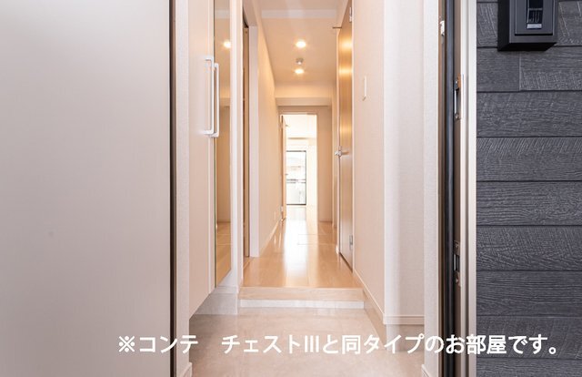 拡大写真:ボニータみのり 1階102の毎日通る玄関はこちらです