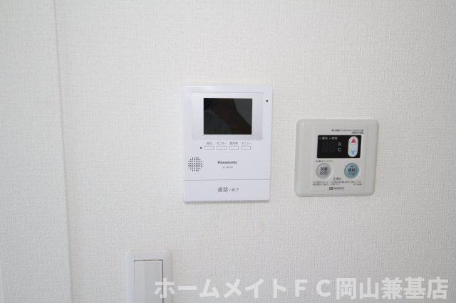 拡大写真:岡山市中区湊 2階202のセキュリティ