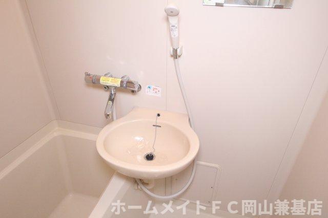 拡大写真:岡山市中区藤原西町1丁目 1階105の洗面所
