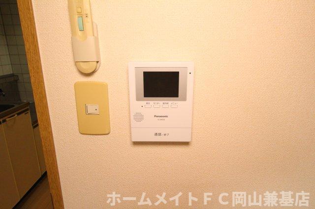 拡大写真:岡山市中区藤原西町1丁目 1階105のセキュリティ