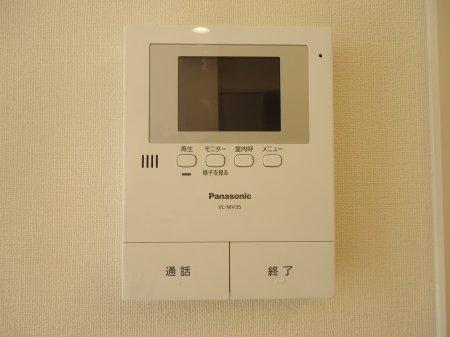 拡大写真:岡山市中区長岡 2階203のセキュリティ
