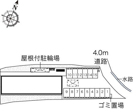 拡大写真:レオネクストソレイユA 1階104のその他