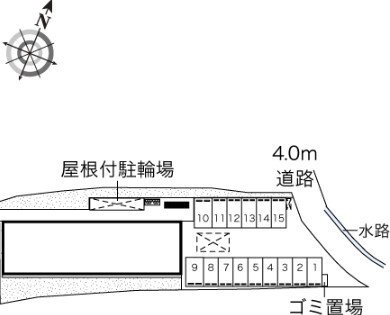 拡大写真:レオネクストソレイユA 1階104のその他