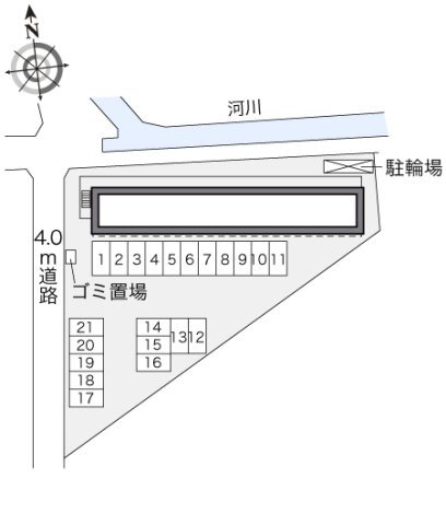 拡大写真:レオパレスR250岡山東 1階110のその他