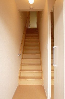 拡大写真:パーシモン北野 2階206の玄関