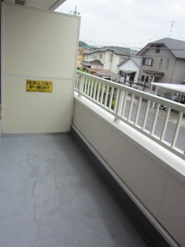 拡大写真:フルラージュ松橋 2階202のバルコニー