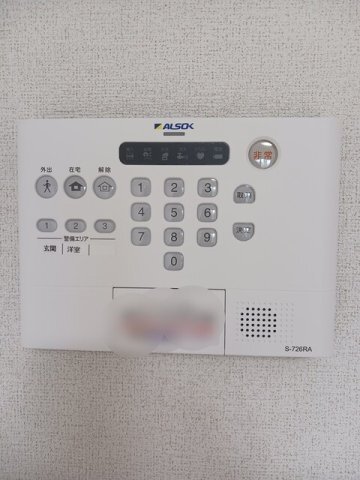 拡大写真:ベル フルール 3階302のセキュリティ
