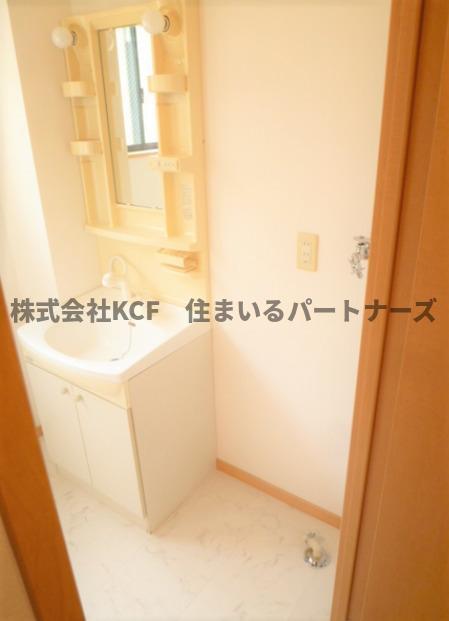 拡大写真:あきんどビル 3階302の使いやすい洗面所です