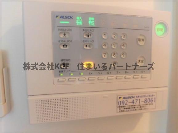 拡大写真:グランドウェルストーン 5階506のセキュリティ