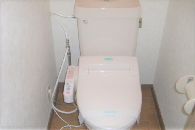 拡大写真:久留米市東櫛原町 3階305のトイレです