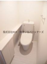 拡大写真:オリカン 1階103のシンプルで使いやすいトイレです