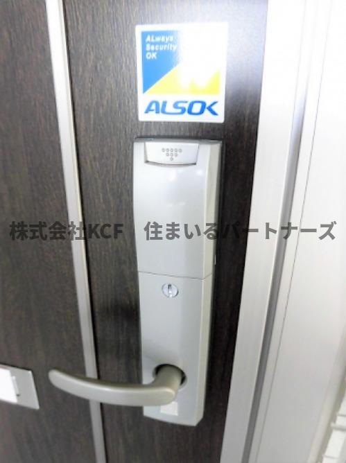 拡大写真:ニューライフつぶく5 1階102のセキュリティ