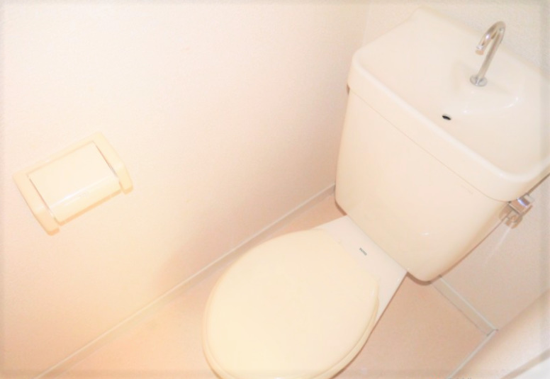 拡大写真:カーサ京町 1階104のシンプルで使いやすいトイレです