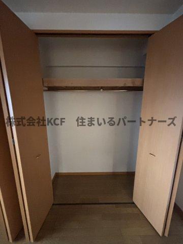 拡大写真：久留米市上津町 2階202の収納豊富です