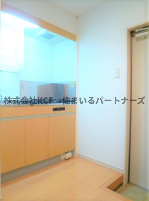 拡大写真:リブレア御井町 2階203のキッチンでお料理をお楽しみください