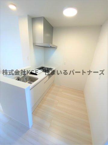 拡大写真：Fontaine和賀 1階101のキッチンです