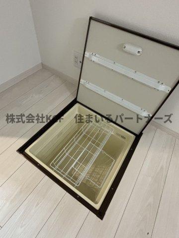 拡大写真：アルテ久留米 1階101の大きなものも収納できそうです