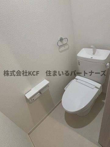 拡大写真：アルテ久留米 1階101のシンプルで使いやすいトイレです