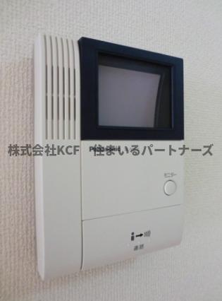 拡大写真:グランシャリオ宮の陣 1階102のセキュリティ