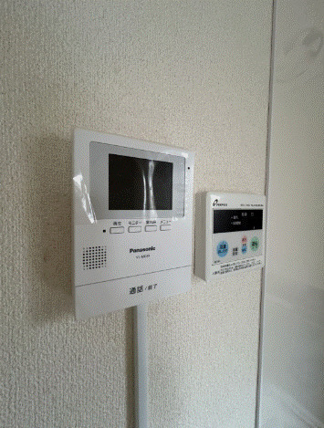拡大写真:ウガワビル 3階301のセキュリティ