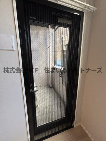 拡大写真:GlanZ 六ツ門 3階302のバルコニー