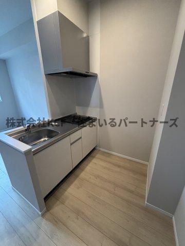 拡大写真:GlanZ 六ツ門 2階202のキッチン