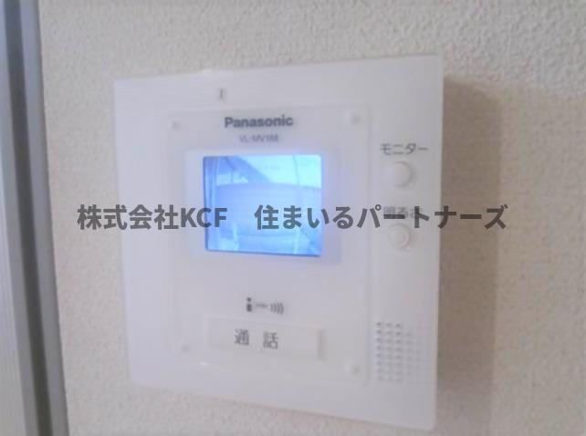拡大写真:セジュール・ペルル 2階202のセキュリティ