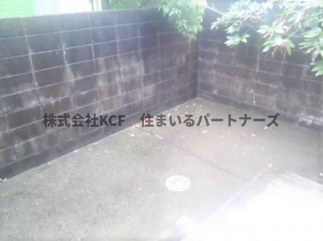 拡大写真:セジュール・ペルル 2階202のお庭で自由な時間を過ごせます