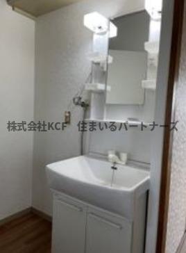 拡大写真:つばきコーポ 2階201の洗面所