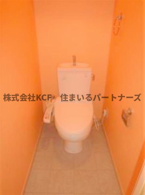 拡大写真:イルプリモ上津 2階202のトイレも気になるポイント