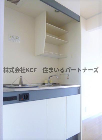 拡大写真:アヴェニール御井 2階2-Cのお料理しやすいキッチンです