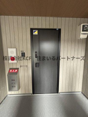 拡大写真:D-ROOM+西町 2階203の毎日通る玄関はこちらです