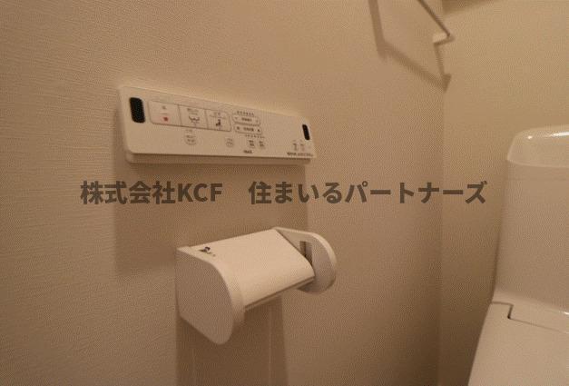拡大写真:Leaf津福駅南 3階302のトイレ