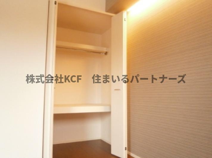 拡大写真：シュトラール 1階101の専用の収納スペースです