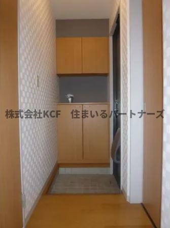 拡大写真：グリーンパーク大善寺Ⅱ 2階202の玄関