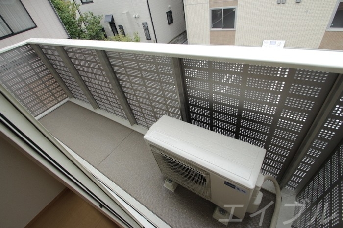 拡大写真:ソレイユ 壱番館 2階202のバルコニー