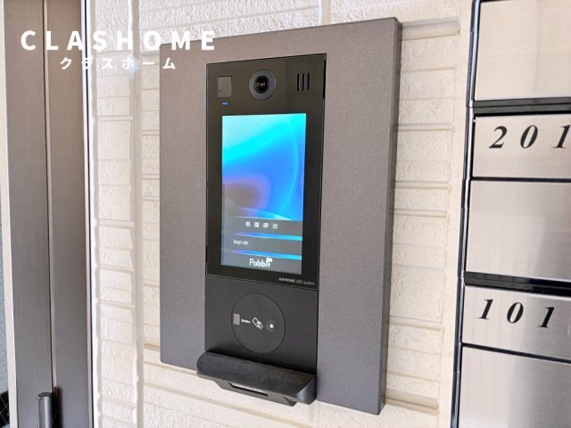 拡大写真:ボヌールB 2階201のセキュリティ