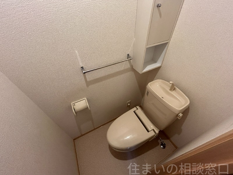 拡大写真:額田郡幸田町大字相見字阿原 2階201のトイレ