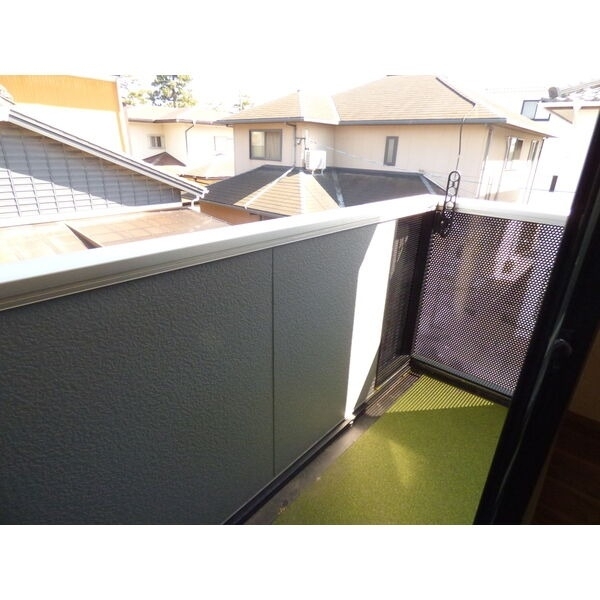 拡大写真:岡崎市福岡町字南西仲 2階201のバルコニー