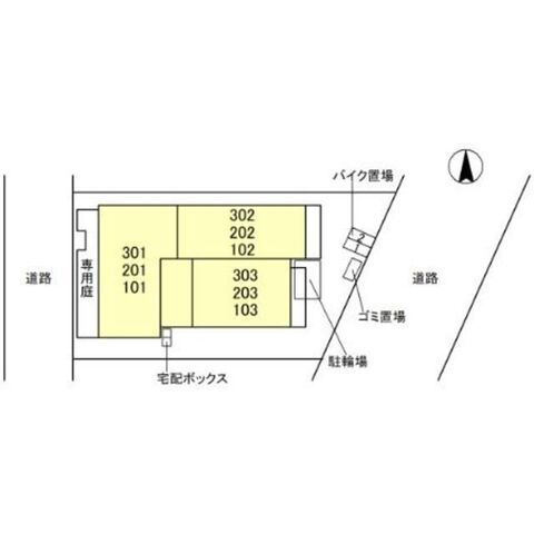 拡大写真:神戸市中央区籠池通3丁目 1階102の外観
