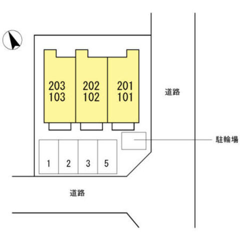 拡大写真:明石市王子2丁目 1階103の外観