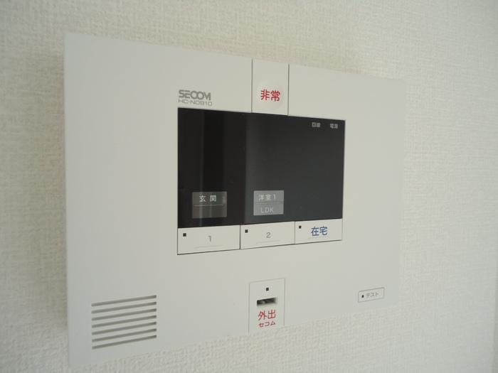 拡大写真:D-room ちはや 1階105のセキュリティ