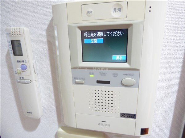 拡大写真:W.O.B.ROKKOHMICHI 5階504のセキュリティ