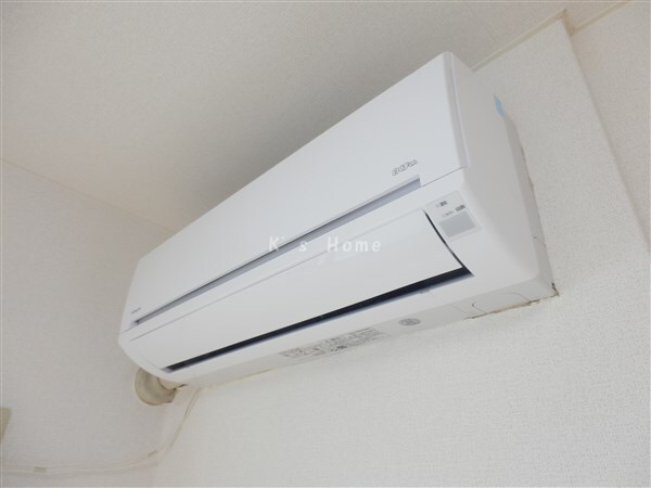 拡大写真：パピヨン青木 3階301のエアコン